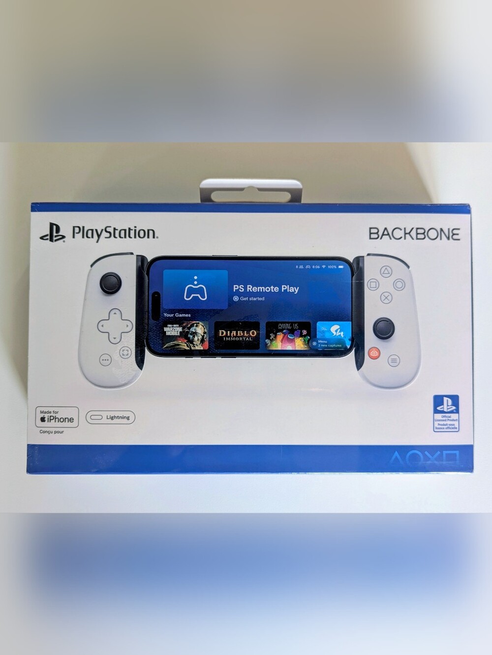 Backbone One PlayStation Edition 2nd Generation iPhone Lightning Sealed NEW - Picture 2 of 5